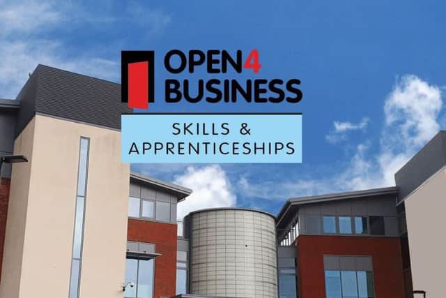 The Open 4 Business event is being held at the Harlands Road college site in Haywards Heath