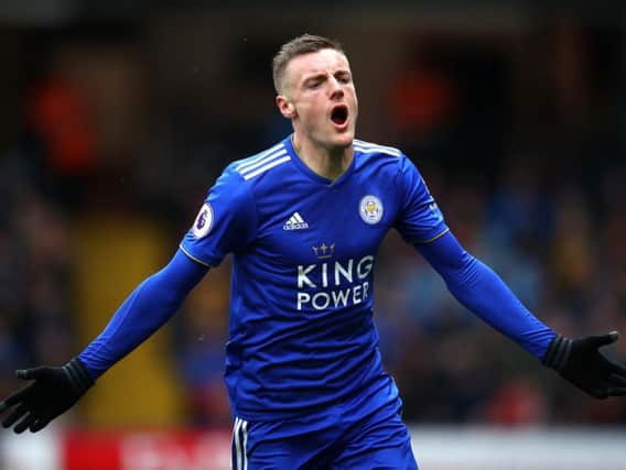 Jamie Vardy. Picture by Getty Images