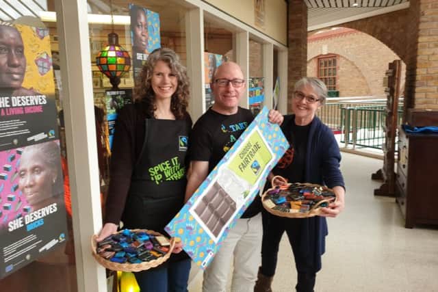 Burgess Hill Fairtrade members went to Present Company
