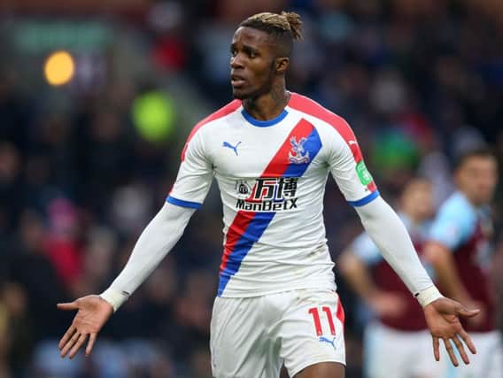 Wilfried Zaha. Picture by Getty Images