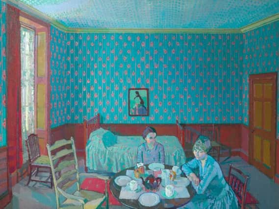 Gilman 49. Tea in the Bedsitter, 1916, oil on canvas, 71 x 92, Kirklees