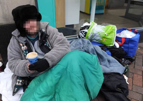 Homeless in Eastbourne (Photo by Jon Rigby) SUS-170126-094058008
