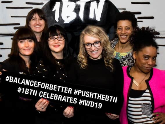 Celebrating International Women's Day on 1BTN (Photograph: Hannah Sherlock)