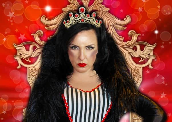 Carli Norris in Snow White at the Royal Hippodrome Theatre