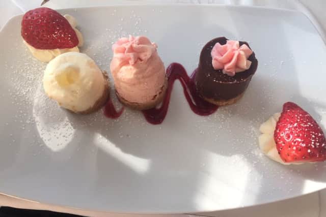 Some dazzling desserts available