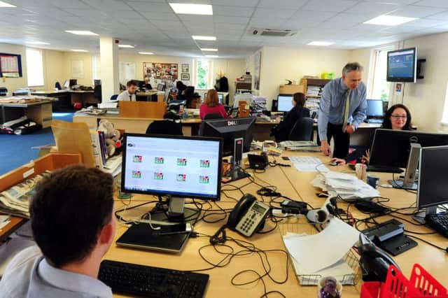 The Chichester newsroom