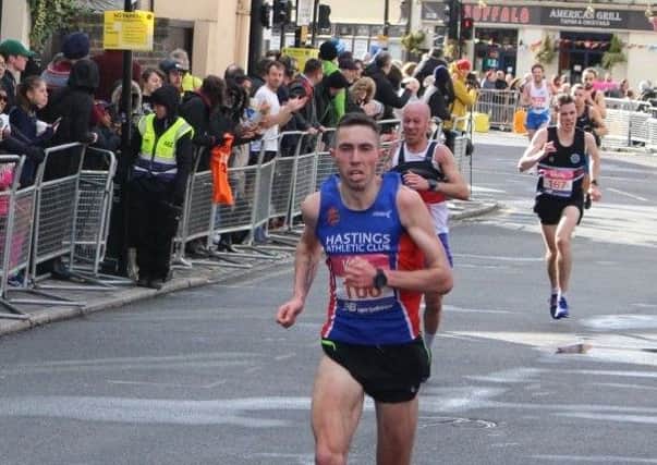 Gary Foster at the Vitality Big Half in London