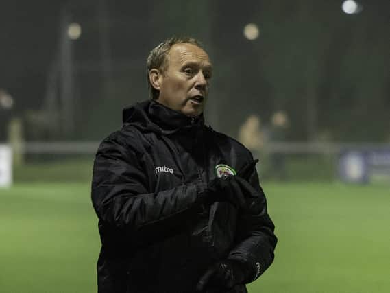 Burgess Hill Town assistant manager John Rattle. Picture by Chris Neal.