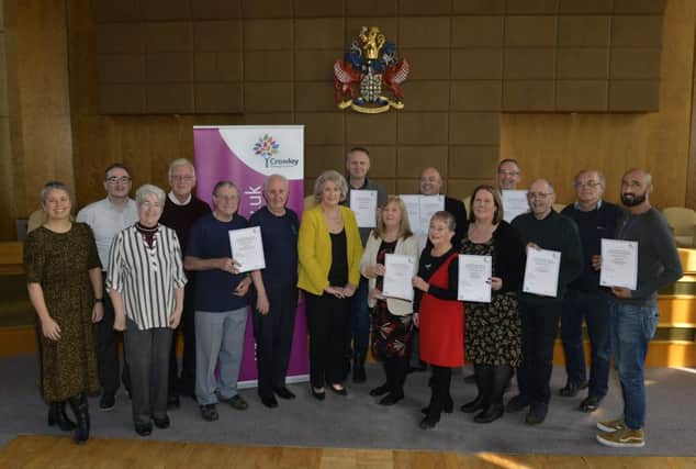 Crawley community groups celebrate council grants
