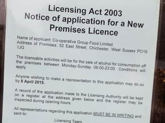Co-op licensing application