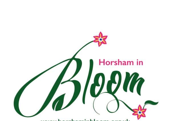 The new logo for Horsham in Bloom