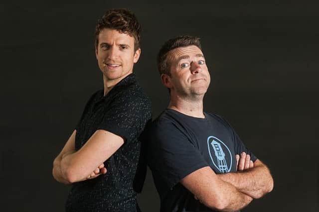 Greg James and Chris Smith. Picture: Getty Images SUS-191203-171507001