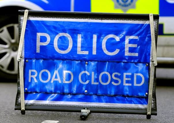 Part of the A27 appears to be closed, according to traffic reports