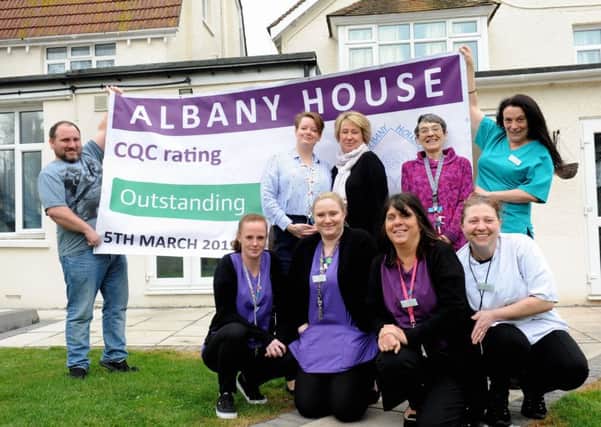 ks190128-1 Albany House Bognor  phot kate
Pippa Solan, owner, centre back, and the team at Albany House delighted with their Outstanding Ofsted rating.ks190128-1 SUS-191203-195522008