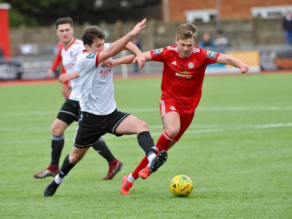 Worthing defender Alfie Young. Picture: Stephen Goodger