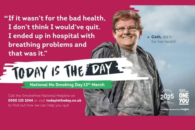 Today (March 13) is national No Smoking Day