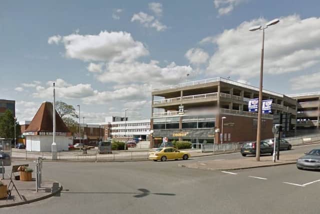 The vacant Teville Gate was finally demolished in 2018 after a 20-year development saga (Picture: Google)