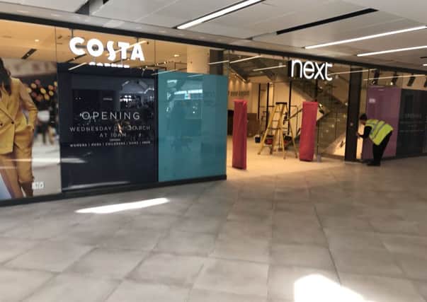 Shoppers have got their first glimpse inside the new Next store