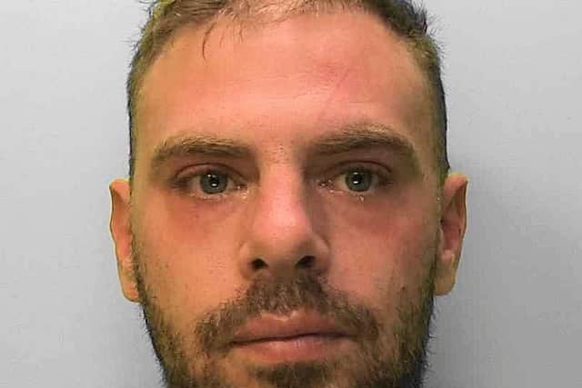 Liam Hanley has been found guilty of grievous bodily harm with intent. Photo: Sussex Police