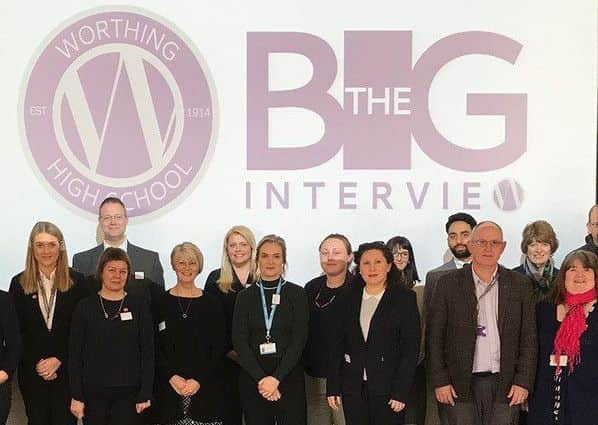 The Big Interview event saw a number of local business partners take part