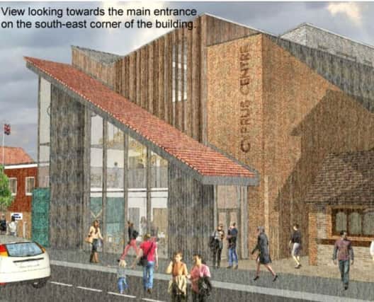 An artist's impression of the new Burgess Hill arts centre SUS-190314-151103001