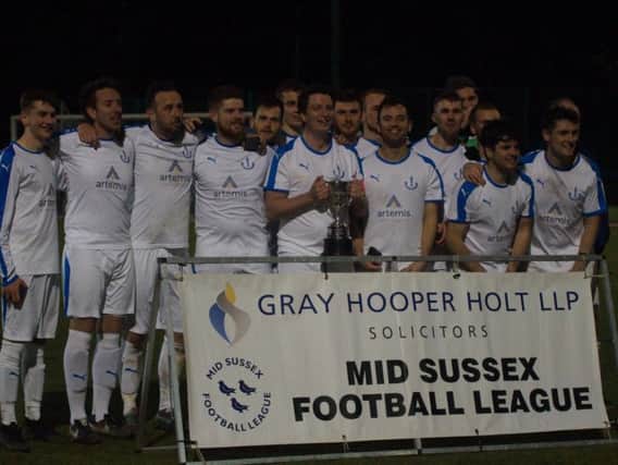Hurstpierpoint lift the cup