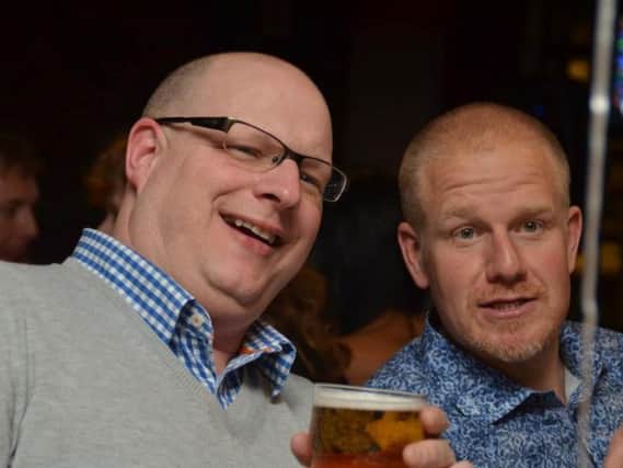 Bognor beer festival - Darren Judd (left) and Jason Dalton (right)