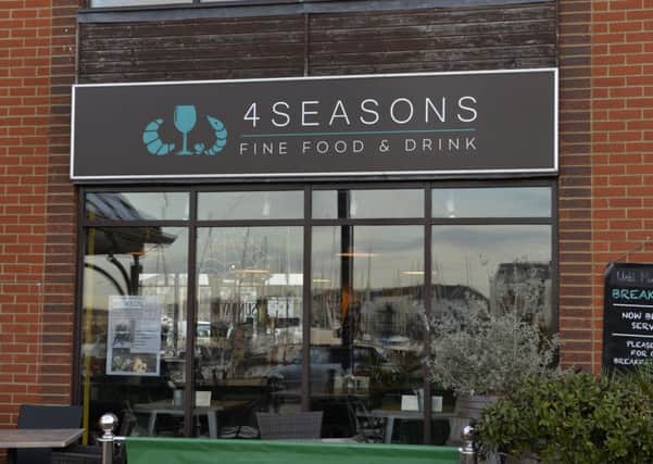 The 4 Seasons Restaurant in Sovereign Harbour, Eastbourne. Photo by Jon Rigby