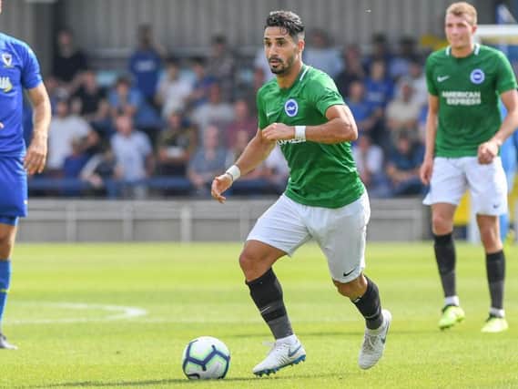Brighton midfielder Beram Kayal. Picture by PW Sporting Photography