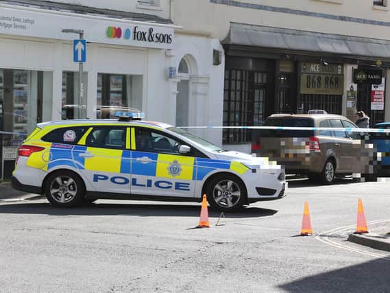 Police incident in Lennox Street, Bognor