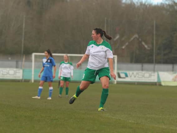 Kim Stenning scored her first goal for Chi City Ladies