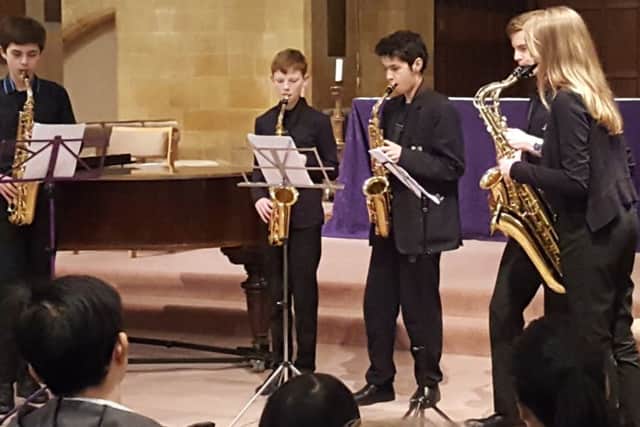 The saxophone quintet