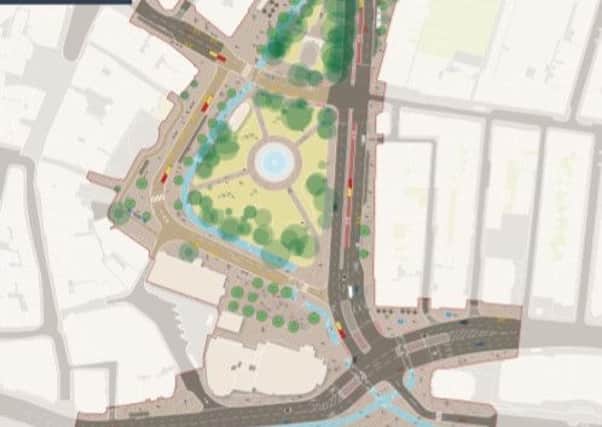 Plans for a T-junction to replace the Aqaurium roundabout