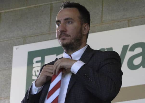 Crawley Town director of football Selim Gaygusuz. Picture by PW Sporting Photography SUS-170830-145833001