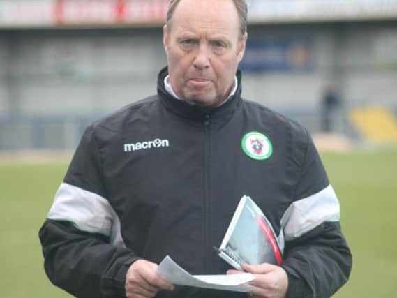 Burgess Hill Town assistant manager John Rattle.