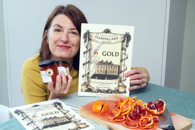 Jaki Morris from Perfectly Preserved wins two golds at the World's Original Marmalade Awards. Photo by Derek Martin DM1932884a