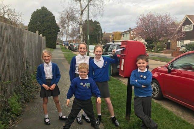 Billingshurst Primary School pupils are urging education secretary Damian Hinds to listen to headteachers over school funding  SUS-190321-144727001
