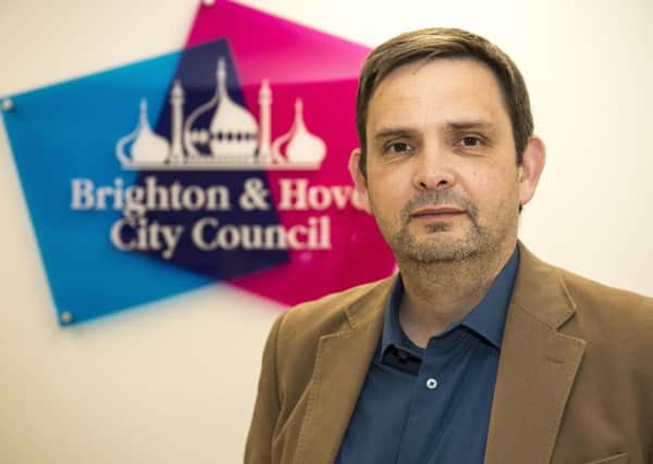 Cllr Daniel Yates, leader of the labour group on Brighton and Hove City Council