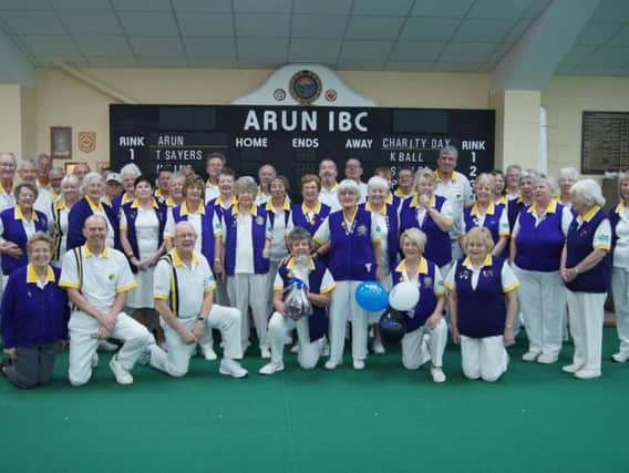 Arun's fundraising bowlers