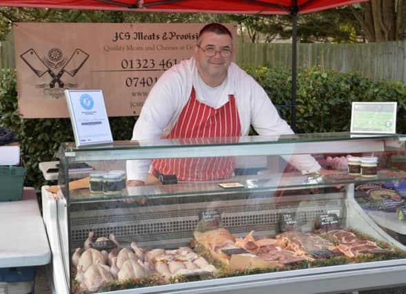 John Clarke-Semmens of JCS Meats and Provisions has made his business completely plastic free (Photo by Jon Rigby) SUS-190328-102312008