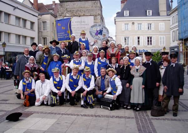 The Martlet and Morris Men at a previous performance in Chartres