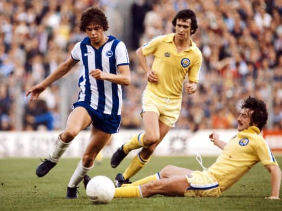Peter Ward in action for Brighton. Picture by Getty Images