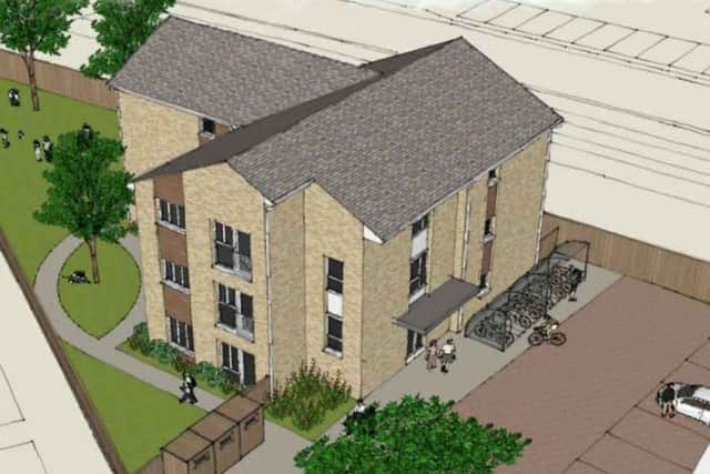 Plans for affordable housing in Blenheim Road, Horsham