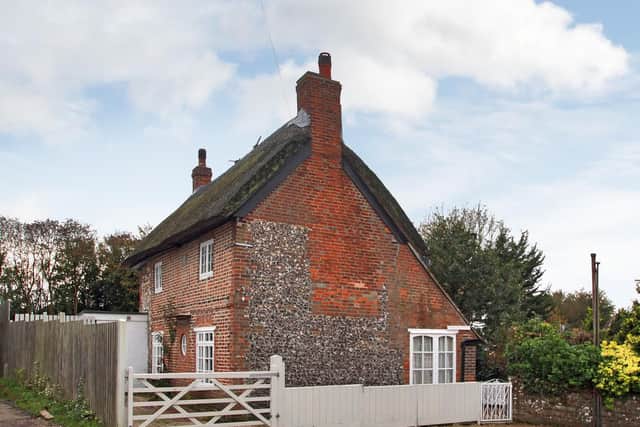 Walnut Tree Cottage pictured a year before the fire