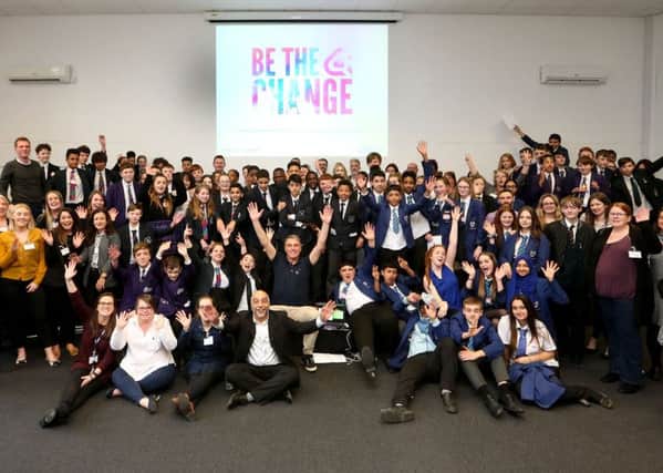 Be the Change awards for Crawley schools