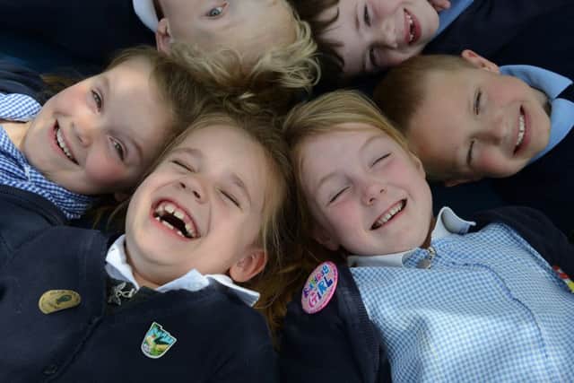 Pupils at Warnham Primary School are celebrating after their school was rated 'Good' by Ofsted SUS-190326-115309001