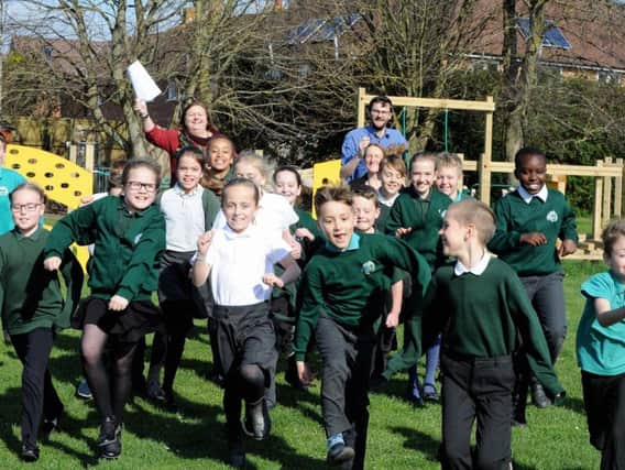 Staff and pupils at Bersted Green Primary School delighted with their Ofsted rating