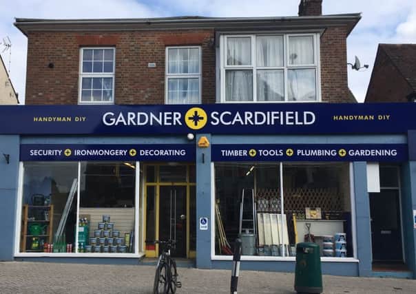 Gardner and Scardifield is on the site of the former Bunces store in Horsham SUS-190327-165432001
