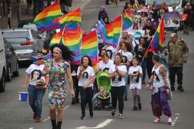 Hastings Pride 2018. Photo by Roberts Photographic SUS-180827-093954001