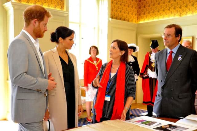 The Duke and Duchess of Sussex in Chichester Picture: Steve Robards